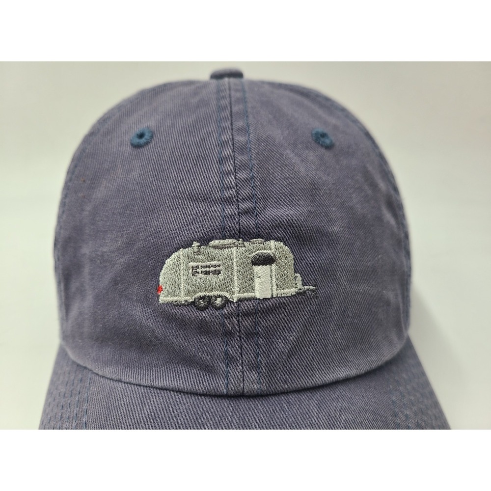 RV Camper Trailer American Needle Strapback Adjustable Hat Cap Men Women Blue‎ - Picture 4 of 15